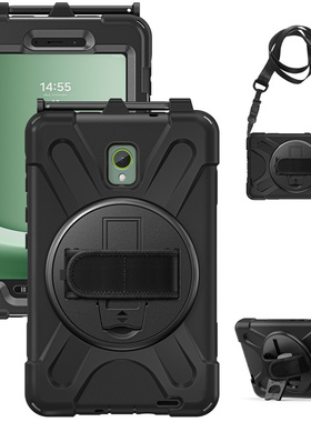 适用三星Tab Active5 8英寸保护壳SM-X300旋转防摔壳X306B硅胶皮套2024款Active5外壳保护套