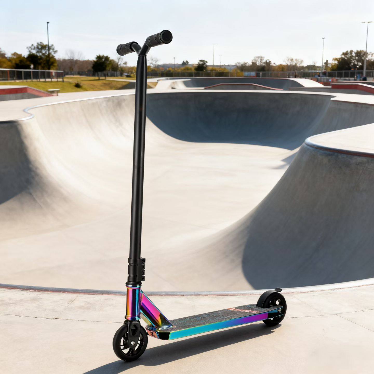 出口美国特技滑板车专业极限运动花样式刷街青少年学生校园代步