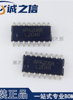 APA2068KAI-TRL SOP16贴片 丝印APA2068 现货供应 音频功放IC芯片