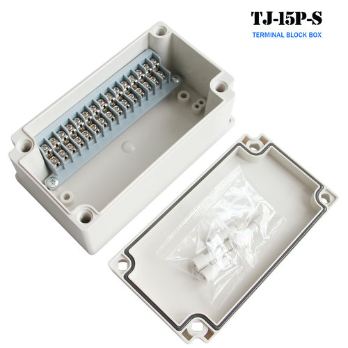 TJ-15P-S接线盒TIBOX天齐端子ABS