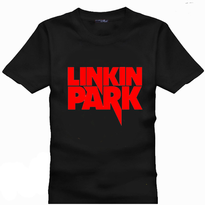 林肯公园黑色2020t恤短袖摇滚嘻哈衣服LinkinPark男女装周边同款
