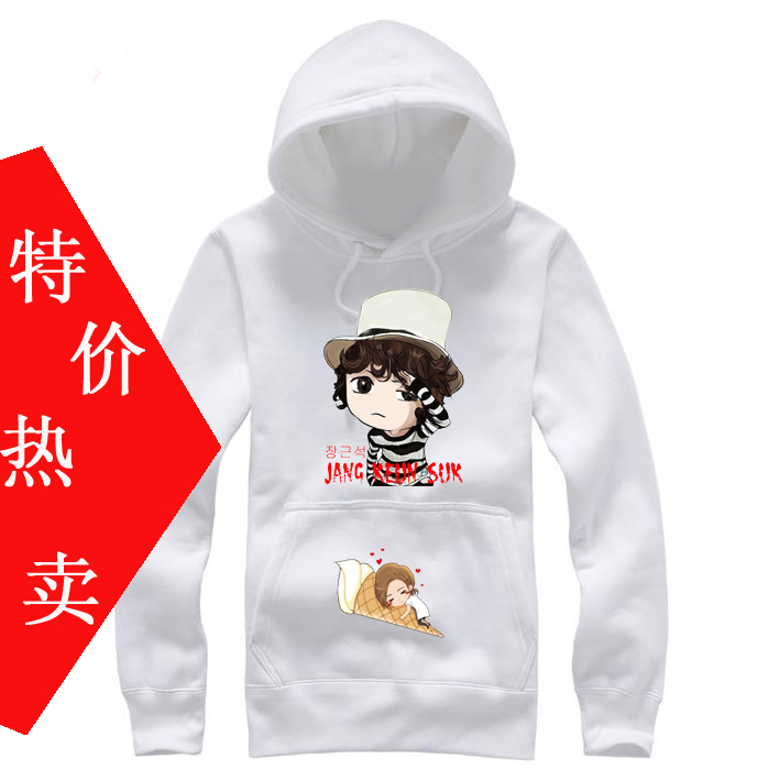 韩国明星偶像亚洲王子卡通张根硕周边同款衣服会服卫衣DIY定制