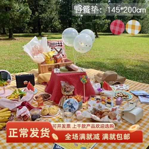 户外垫子餐垫拍照道具布