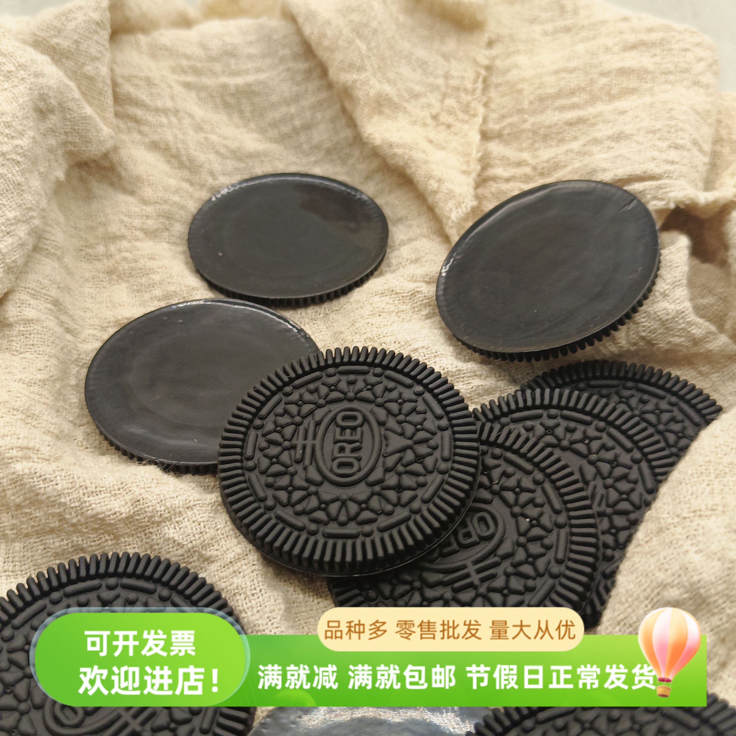 仿真饼干模型甜品台点心道具装饰