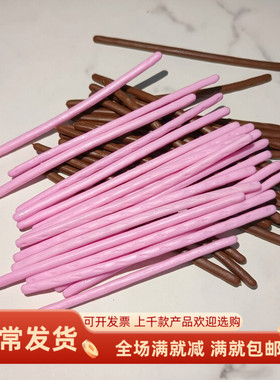 仿真手指棒草莓巧克力饼干模型法棍拍摄假食物手工饰品配件玩道具