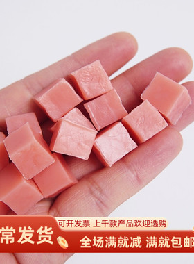 仿真食物火腿肠丁装饰品道具材料