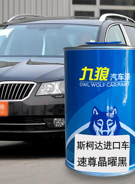 九狼汽车漆斯柯成品达漆4S店晶曜黑柯达Citigo绿明锐晨星灰斯速尊