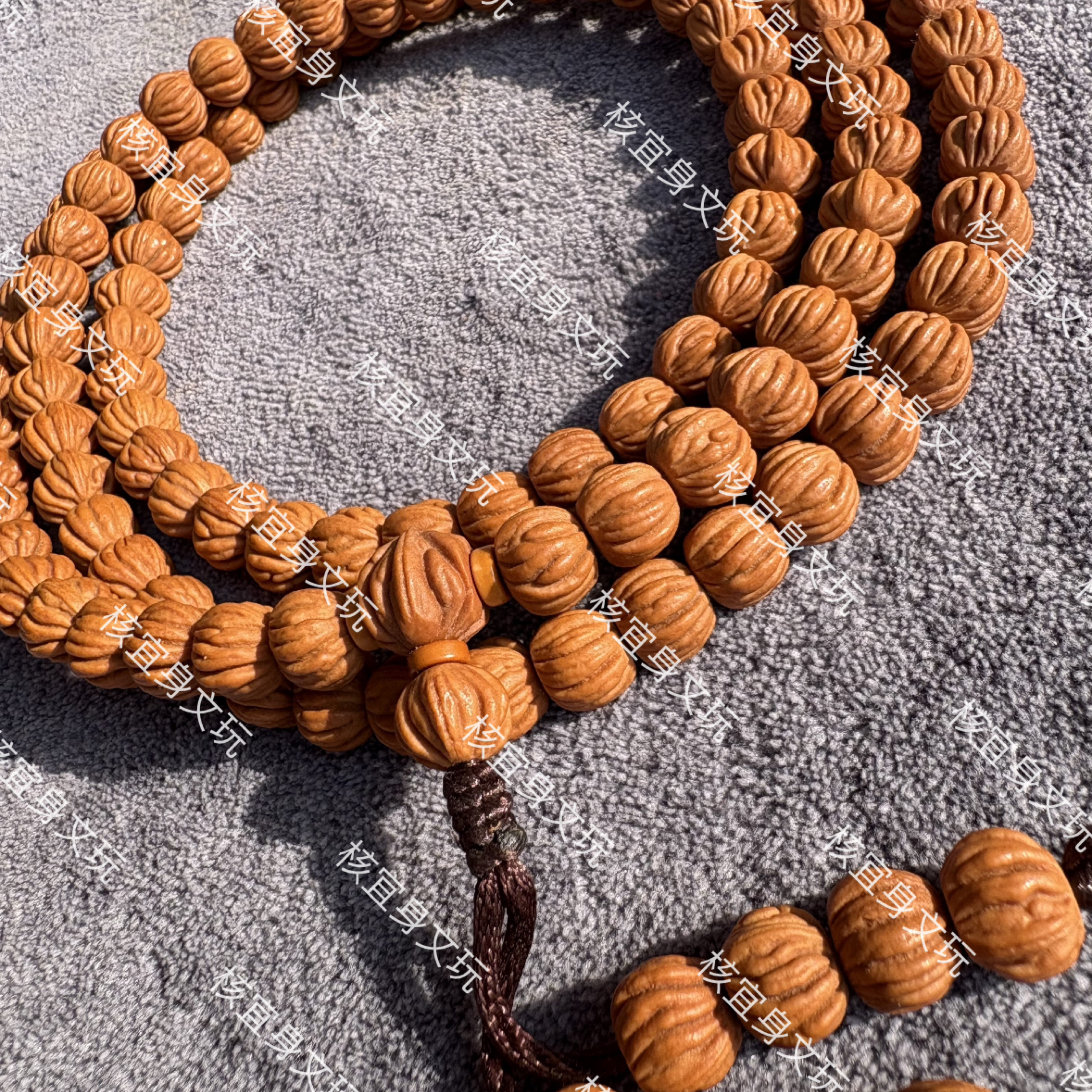 天然佛手108+6脖挂精选