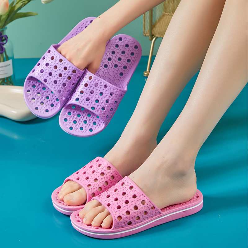 COQUi拖鞋宾馆塑料防滑情侣镂空