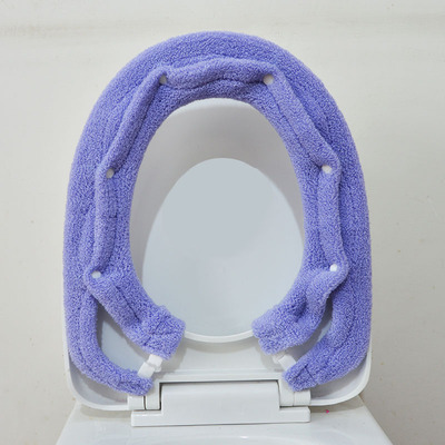 买2送1通用加厚马桶垫坐垫家用坐便器垫子马桶套坐便套圈防水抗菌