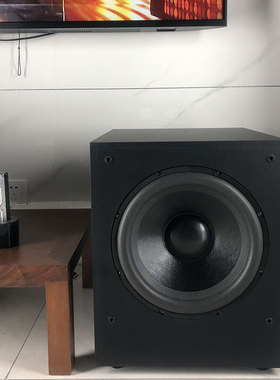 SEIGNIOR/君 SW-120木纹皮家庭影院HIFI超重大功率12寸有源低音炮