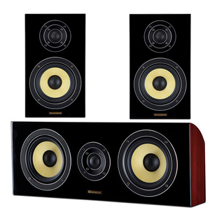 君牌A20中置环绕音箱5.1家庭影院7.1音响木皮钢琴漆hifi发烧音箱