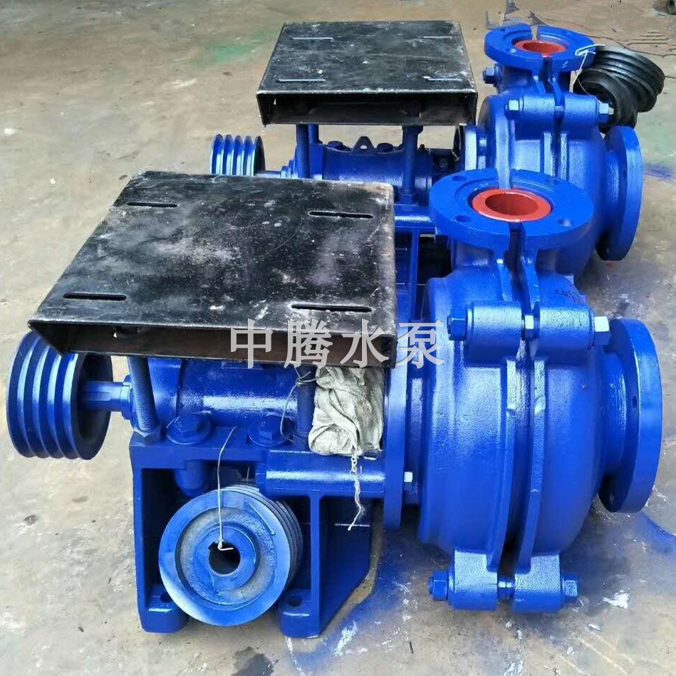 3寸 4寸 洗沙机 细沙回收机用耐磨砂浆泵 AH渣浆泵 SP立式抽沙泵