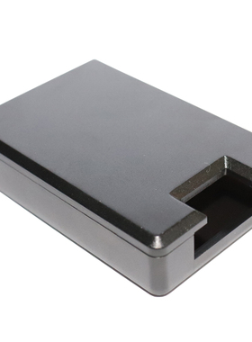 车载控制盒塑料外壳智能通讯模块氛围灯电路板塑胶壳黑色PC料壳体