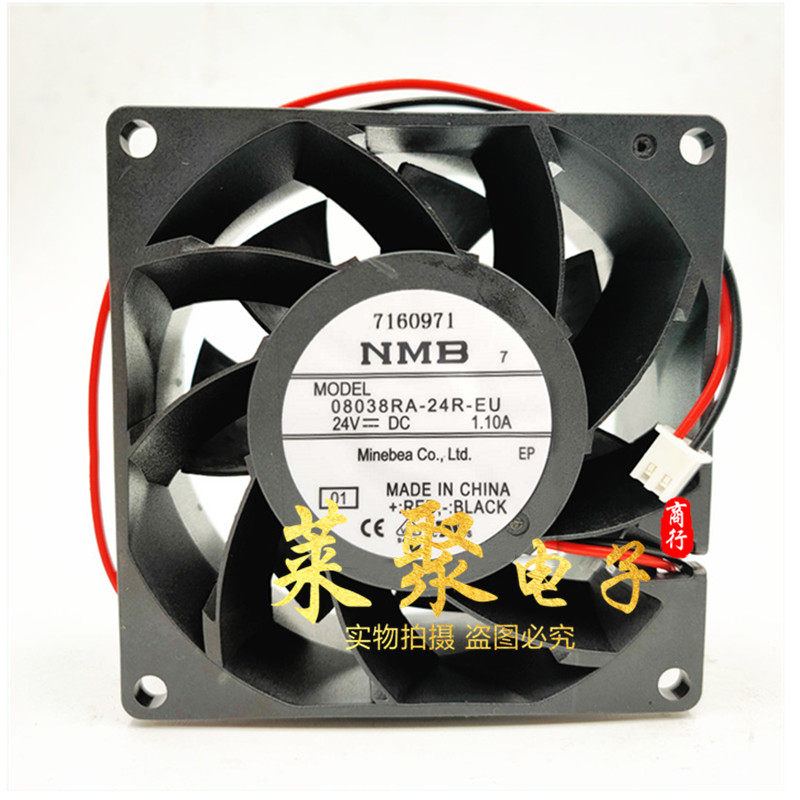 正品NMB 3115RL-05W-B80/B86  24V 1.10A/08038RA-24R-GU/EU-24P