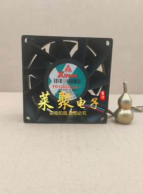 正品元山 FD128032HB-P 12V 0.80A 8032 8CM 大风力 4线 散热风扇