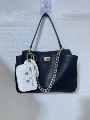 White Card Holder with Mirror Thick Chain 45 cm