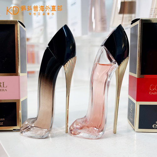卡罗琳娜女王粉色依兰高跟鞋香水