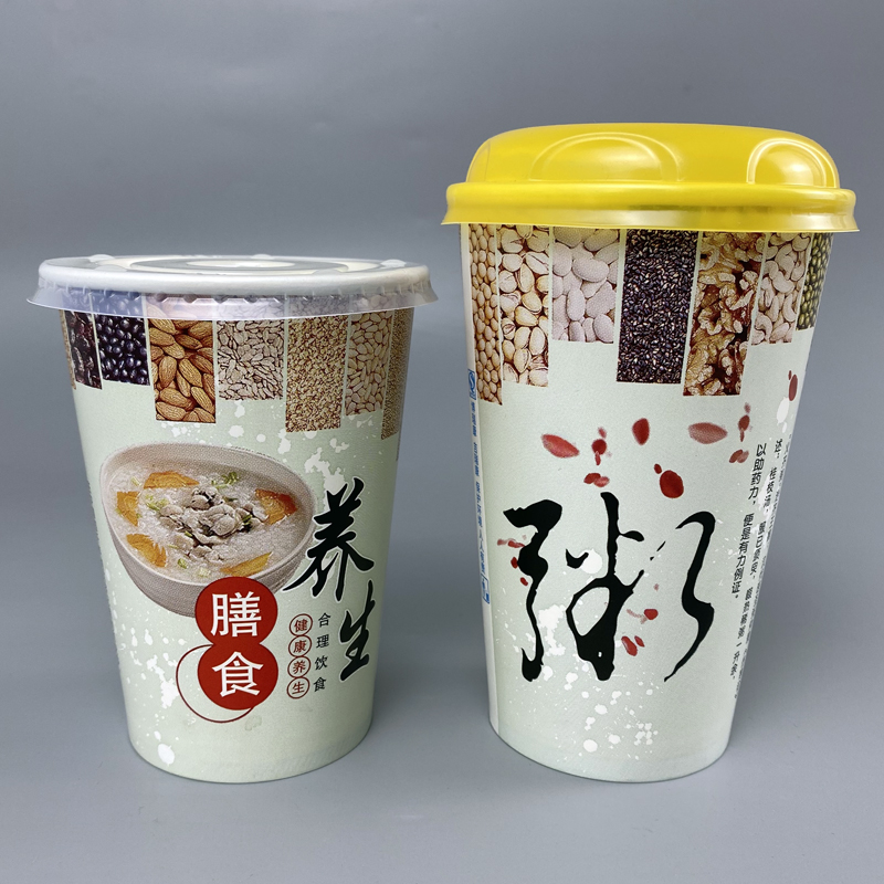 德瑞康400毫升新品养生粥纸杯