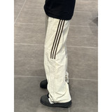 网图现货春秋季新款三条杠休闲长裤XZ618-1-K898-P40，男装休闲裤，星座618-1