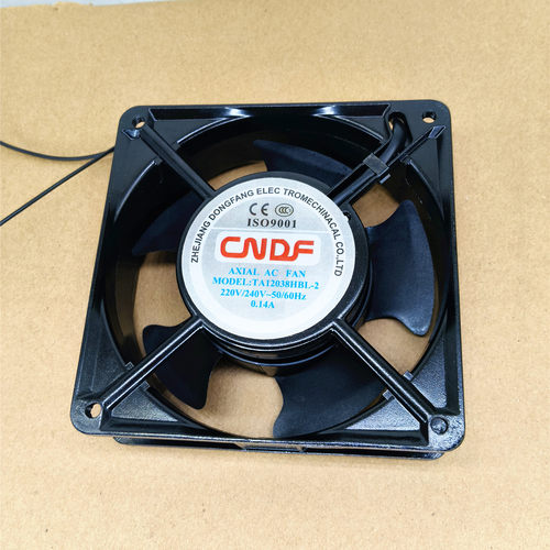 全新CNDF TA12038HBL-2 220V/240V 0.14A 12038 12cm滚珠轴承风扇
