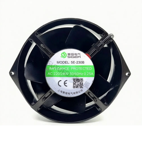 赛极电气SIGEA 5E-230B AC220/240V 0.25A 17055全金属耐高温风扇