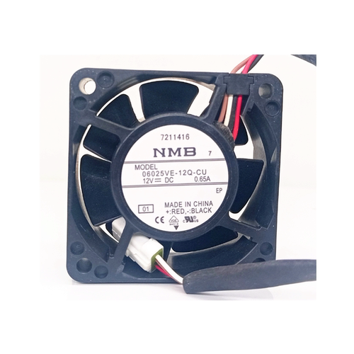 全新原装NMB 06025VE-12Q-CU 12V 0.65A6025 6CM厘米防水散热风扇