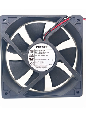 全新 PAPST TYP 4414 F/2 12025 12CM 24V 5W 变频器散热风扇耐用