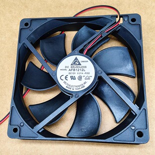 全新台达AFB1212L DC12V 0.21A -FOO 12025 12cm厘米电源散热风扇