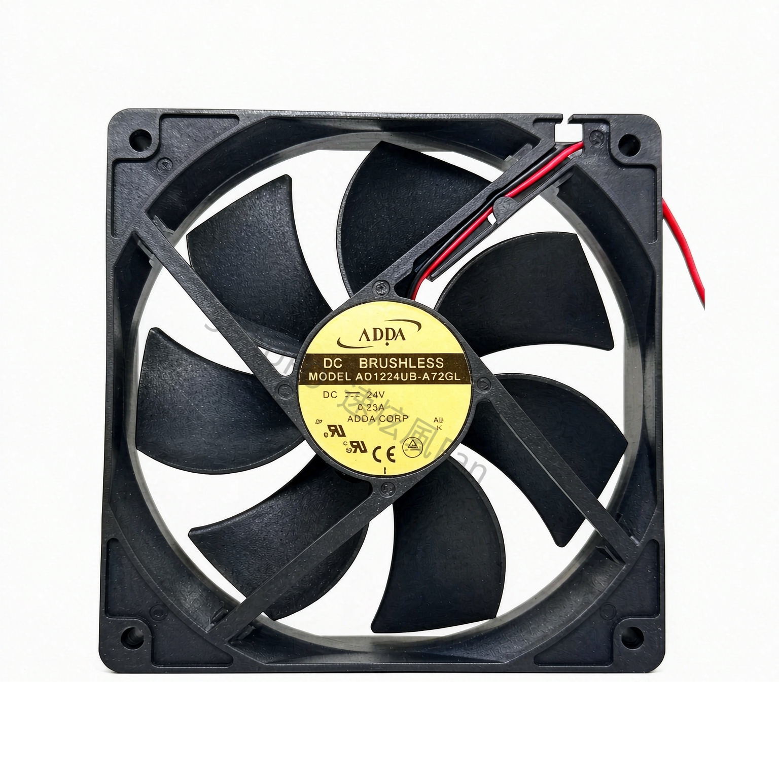 ADDA 12CM AD1224UB-A72GL 12025 24V 0.25A 滚珠轴承 变频器风扇