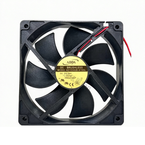 ADDA 12CM AD1224UB-A72GL 12025 24V 0.25A 滚珠轴承 变频器风扇