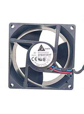 原装台达 EFB0812EHF-R00 12V 0.68A 8032 8cm 告警反馈 耐用风扇
