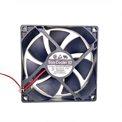 三洋 9AH0912P4H041 9025 12V 0.17A 9CM PWM调速cpu机箱散热风扇