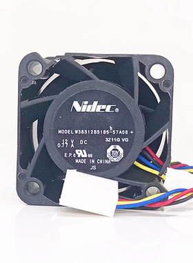 全新原装 NIDEC W38S12BS1B5-57A06 800-42129-01 12V 0.77A 风扇