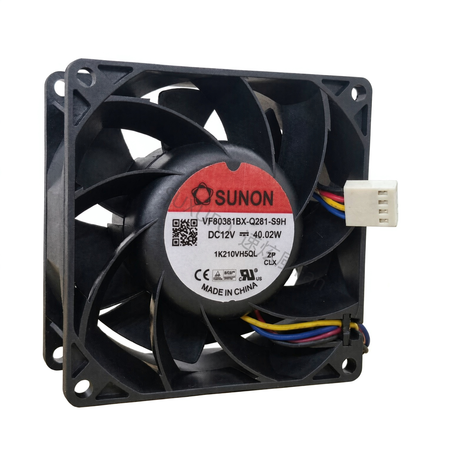 全新 SUNON VF80381BX-Q281-S9H 12V 40.02W 8038 8CM 服务器风扇