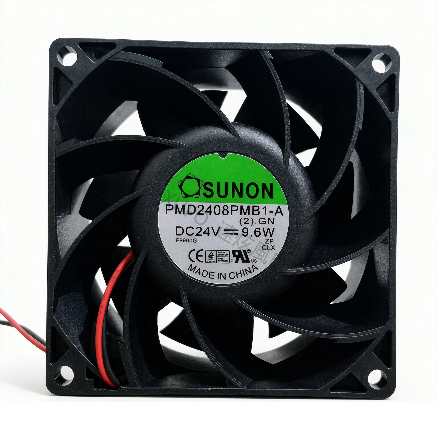 全新SUNON 8038 8CM变频器直流工业风扇9.6W DC24V PMD2408PMB1-A