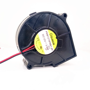 PMB1275PNB1 7CM 3.6W 7530涡轮鼓风机散热风扇 12V SUNON建准