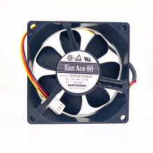 原装三洋 109R0812G424 8025 12V 0.37A 8cm厘米防水耐用散热风扇