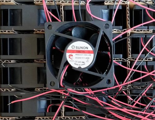 MB60252V1-000C-A99建准SUNON 6025 24V 1.68W 磁悬浮风扇6CM