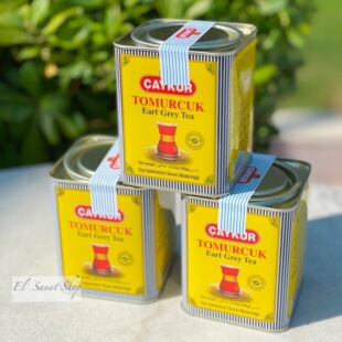 土耳其原装caykur恰库佛手柑伯爵125g红茶格雷铁罐Earl grey礼盒