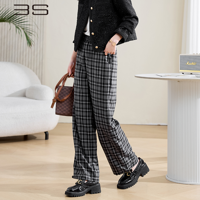 高腰显瘦休闲百搭3S女装长裤