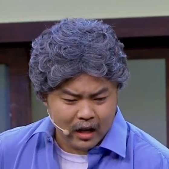 男士中老年道具头套短直发