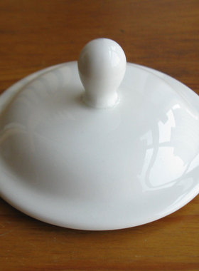 杯盖陶瓷马克杯盖小号带把盖白色配件单卖茶杯盖子防尘百搭规格多