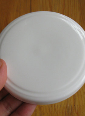 马克杯盖子有弧度平盖陶瓷杯盖配件单卖套盖罩盖包住杯口防尘简约