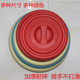 加厚耐摔熟塑料水桶垃圾桶消毒桶多种尺寸多种颜色黄红蓝盖子单卖