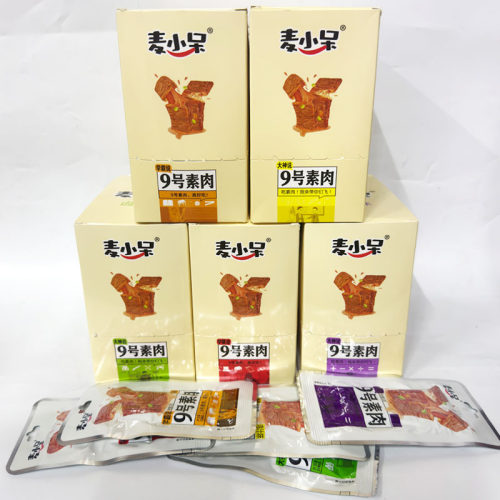 麦小呆香辣卤香素肉20包即食