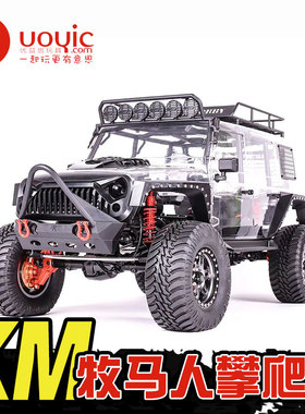 KM 1:8 遥控模型牧马人门桥版 攀爬车 Traction Hobby
