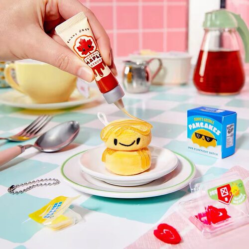 miniverse毛绒食物系列DIY迷你球毛绒美食挂件微缩食玩盲盒潮玩
