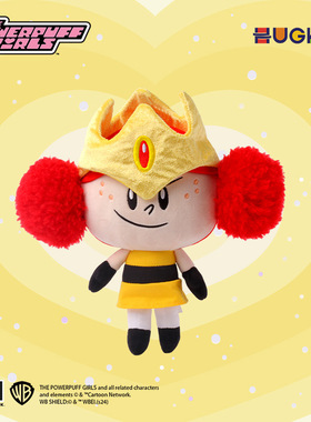 华纳正版飞天小女警毛绒玩具反派角色魔人啾啾玩偶摆件钱多多