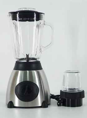 跨境Y66搅拌机玻璃杯不锈钢杯双杯研磨辅食杯料理机